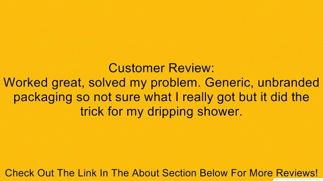 Delta Faucet RP16208 Seats, Springs and Ring Monitor Review