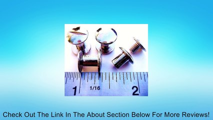 Chicago Screws 1/4" Plain 25 Pcs Np Silver Review