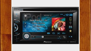 Pioneer AVH-X2600BT 2-DIN Multimedia DVD Receiver with 6.1 Inch WVGA Touch Screen Display Portable