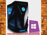 VIBOX Orion 34 - 4.0GHz AMD Quad Core Desktop Gamer Gaming PC Ordinateur de Bureau avec Windows