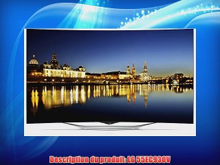 LG 55EC930V TV OLED 55  (139 cm) 1080 pixels Oui (Mpeg4 HD) 50 Hz