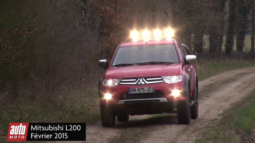 Mitsubishi L200 Appalaches (2015) : le pick-up...