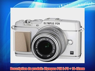 Olympus PEN E-P5   14-42mm Appareil Photo Num?rique Compact 16.1 Mpix Wi-Fi Blanc