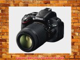 Nikon D5100 Appareil photo num?rique Reflex 16.2 Kit   Objectif VR 18-55 mm   Objectif VR 55-200