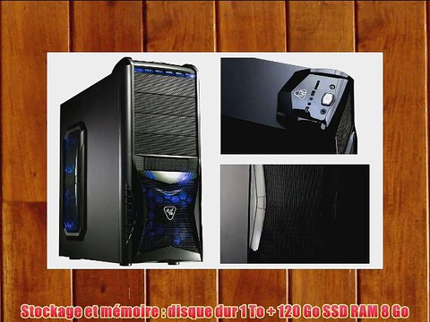 Sedatech - PC Gamer Casual Unit? Centrale (AMD Athlon II 750K 4x3.4Ghz Geforce GT630 1Go 8Go