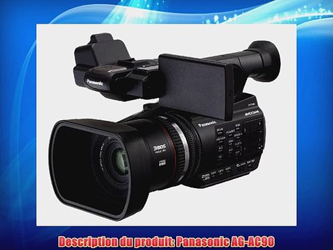 Panasonic AG-AC90 Camescopes Classique 1080 pixels Zoom Optique 12 x 8.04 Mpix