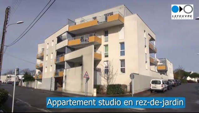Saint-Nazaire (44) - Vente appartement studio en rez-de-jardin, quartier Petit Caporal