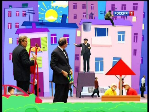 staroetv.su / Городок (Россия, 2008) 170 выпуск. Городок: ни дня без строчки!