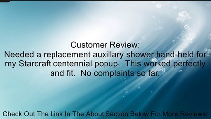 Phoenix USA 346-I Hand-Held Shower and Hose Review