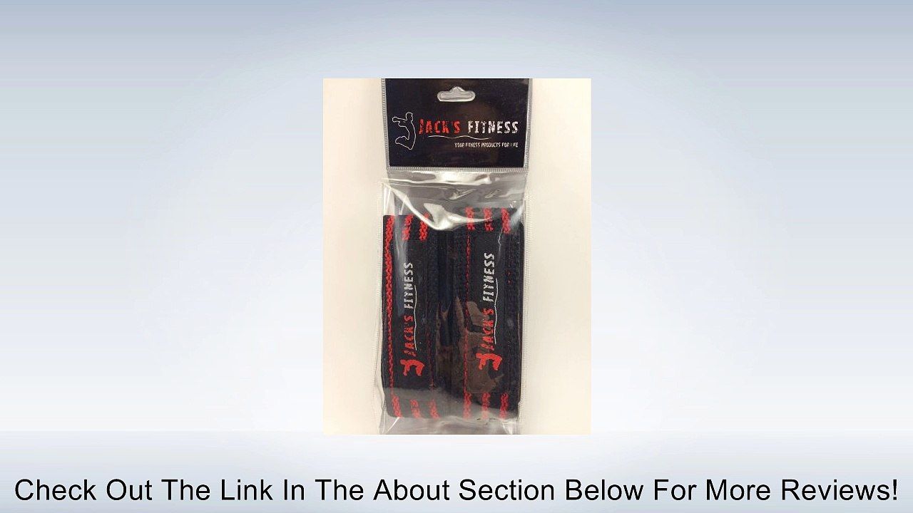 Superior Padded Lifting Straps - For Crossfit Body Building - Heavy Lifting - Seated Row - Deadlift - Power Lifting - Heavy Duty 100% Cotton Weight Lifting Wrist Strap with Neoprene - Men & Women - Lifetime Guarantee - Digital Video/Ebook Tutorial Include