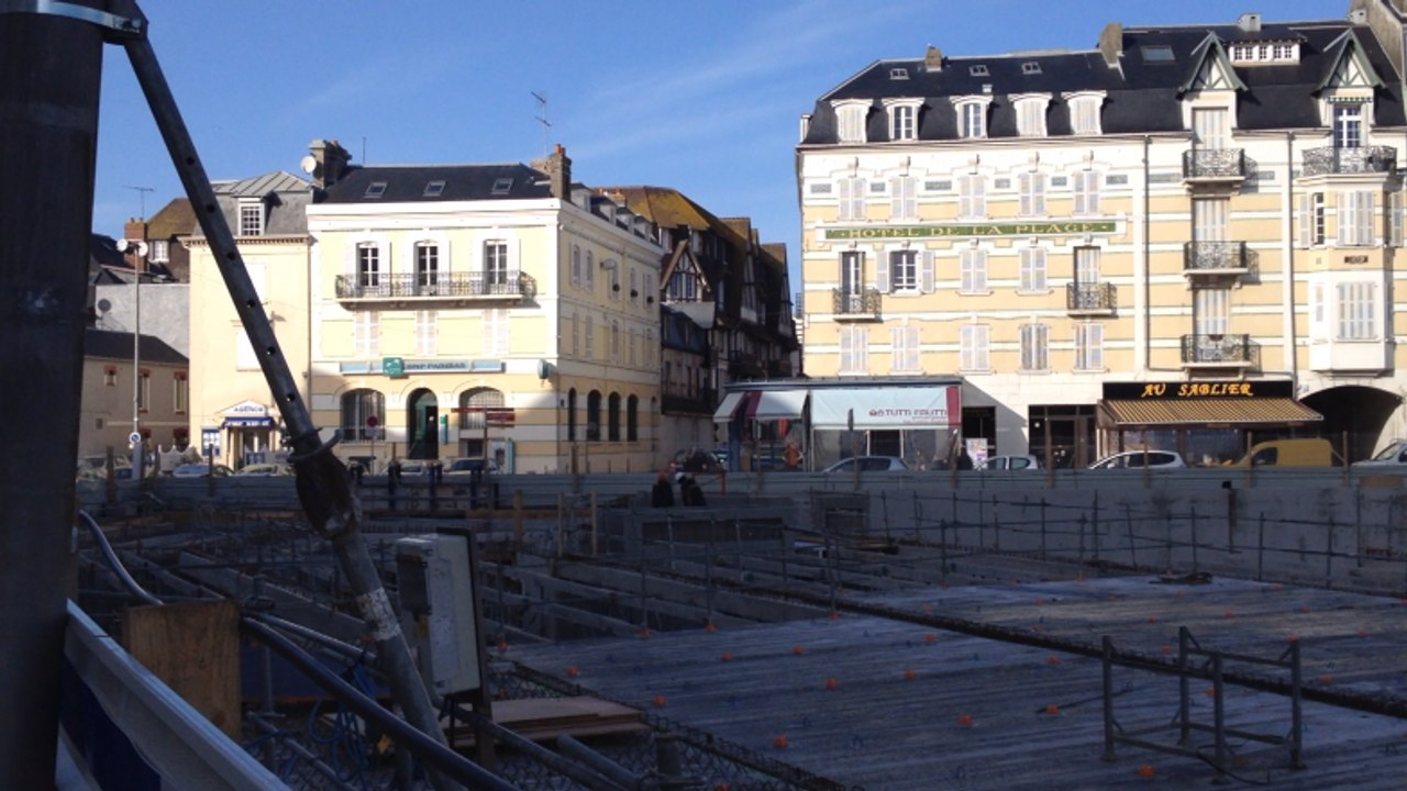 Chantier du parking Foch
