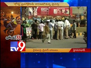 Minor bike riders create nuisance on roads