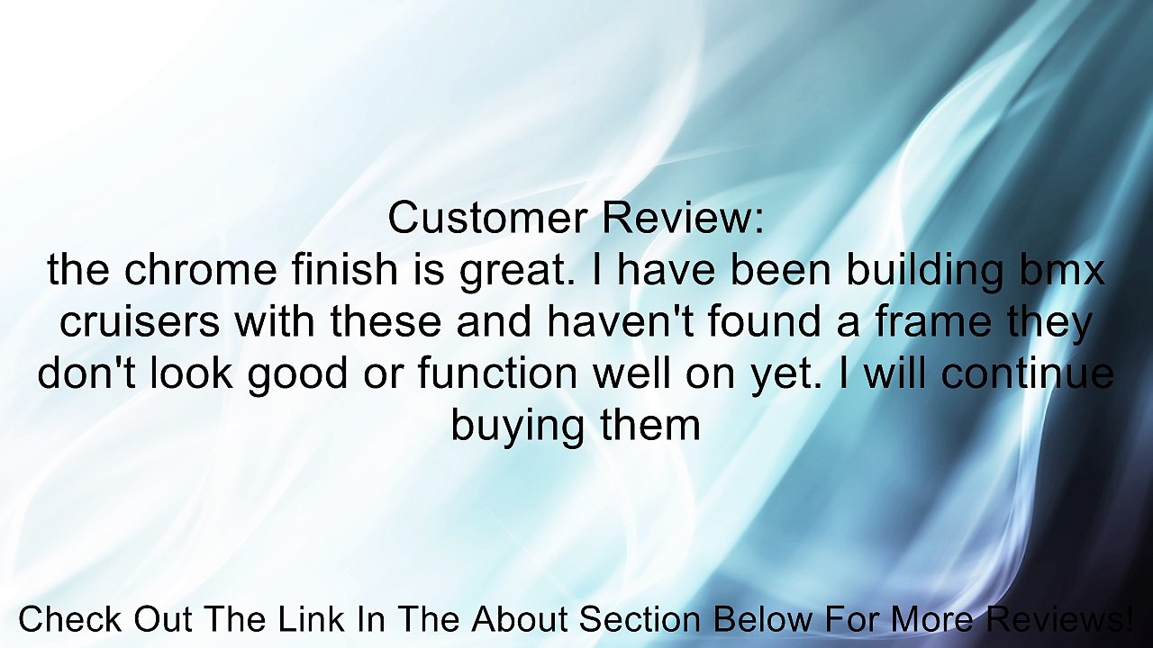 Sunlite 26" Cruiser Fork Threaded Length 3-15/16", 1" OD, Chrome, Non-Canti Review