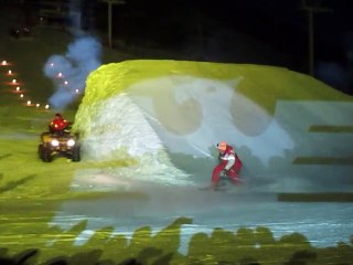 Show freeride à Val d'Isère