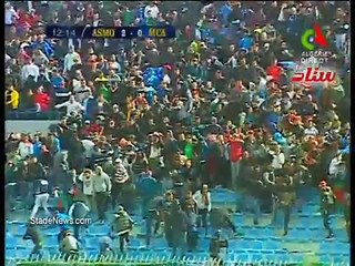 ASMO - MCA : Les sièges du stade Zabana sacagés