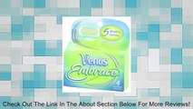 Gillette Venus Embrace Women's Razor Blade Refills 4 Count Review