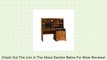 Sauder Graham Hill Computer Desk with Hutch in Autumn Maple Finish Review