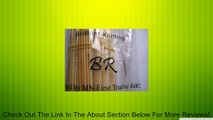 15 sizes 7 inches BrilliantKnitting (BR brand) bamboo double pointed DP knitting needles US 0 - 15 (5 needles per size, you will get 75 needles total) Review