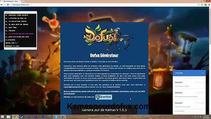 [TUTO] Générateur en ligne de Kamas pour Dofus Février 2015