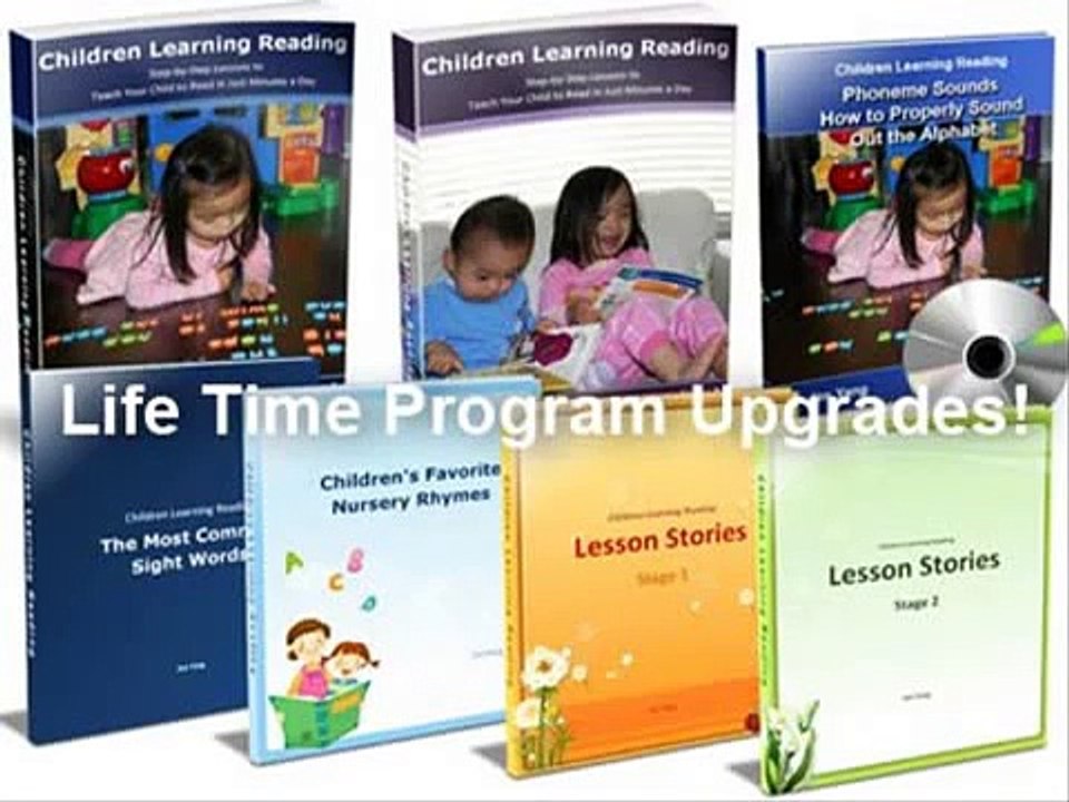 Children Learning Reading -  Children learn to read books