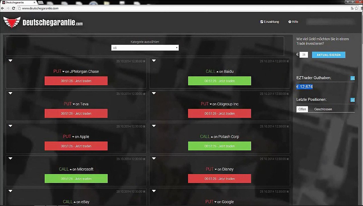 Deutsche Garantie - Jetzt Anmelden - Alexa Schulz