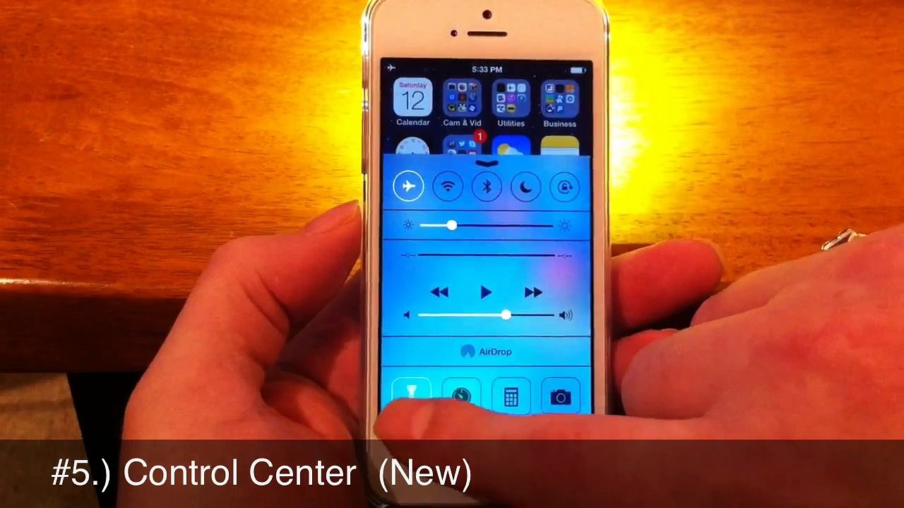 Top 5 Features of iOS 7 (Brand New Features of iOS-7)