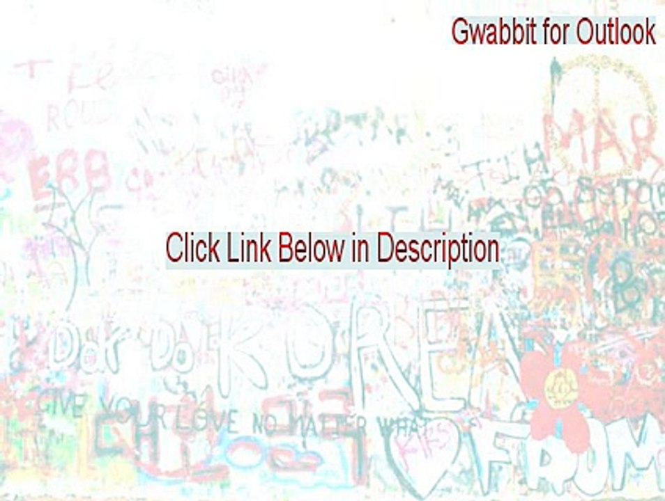 Gwabbit for Outlook Download (Legit Download 2015)