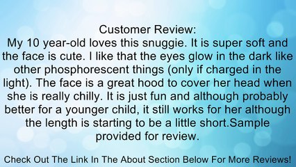 Bright Eyes Blanket by Snuggie Review