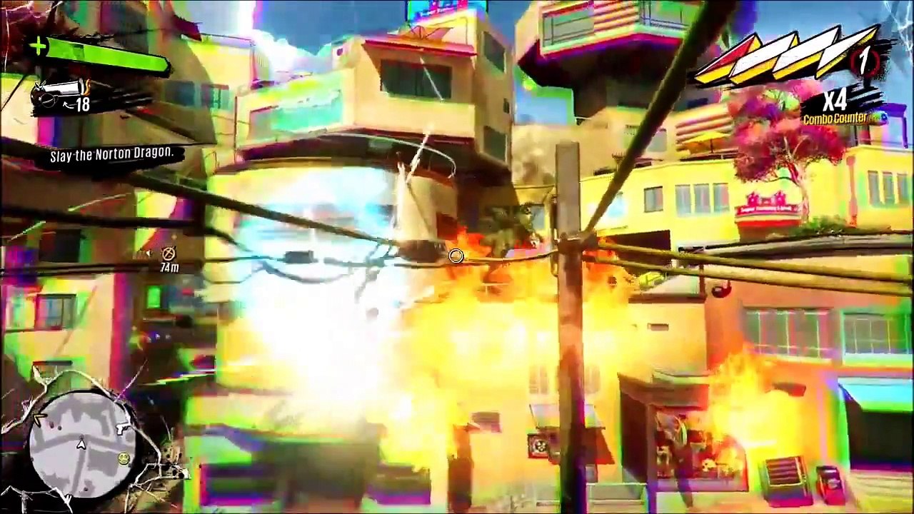 Walk Through How to Slay Norton's Dragon FAST & EASY Sunset Overdrive