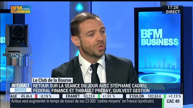 Le Club de la Bourse: Stéphane Cadieu, Thibault Prébay et Stéphane Ceaux-Dutheil - 24/02