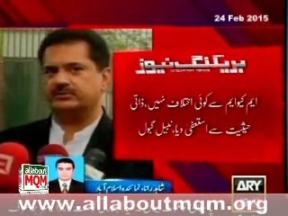 Nabeel Gabool Resigns From NA Seat