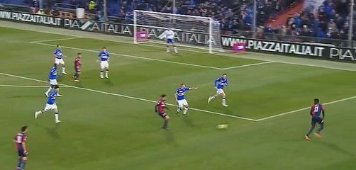 Goal  Falque I. - Sampdoria 0 - 1 Genoa -  Serie A - 24/02/2015