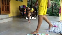 Lino beim Fussball spielen