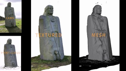 [SFM_04] Carnoët, la vallée des Saints 3D -  Paul