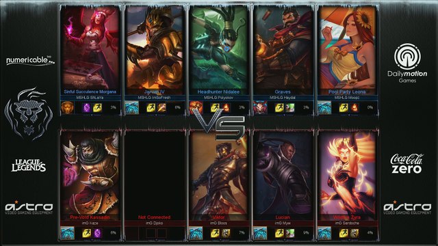 Lyon e-Sport #8 - Finale IMG vs MASHALLAH - GAME 1