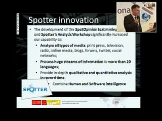 Spotter: Text mining and sentiment analysis for cross media analysis - Digiworld