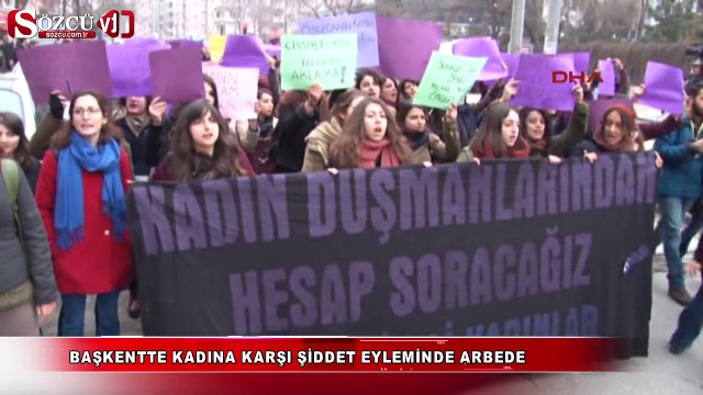 Kadına karşı iddet eylemine polis müdahalesi