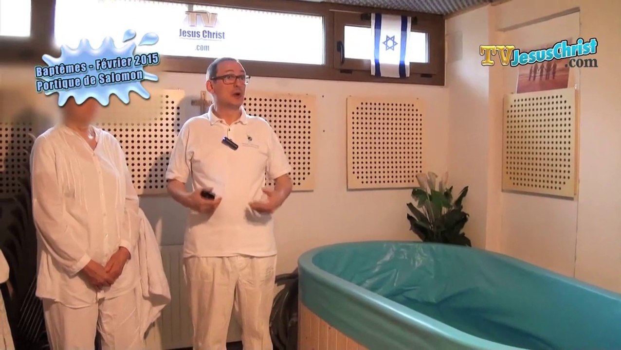 BAPTEMES D'EAU AU PORTIQUE DE SALOMON février 2015 - Pasteur Allan Rich