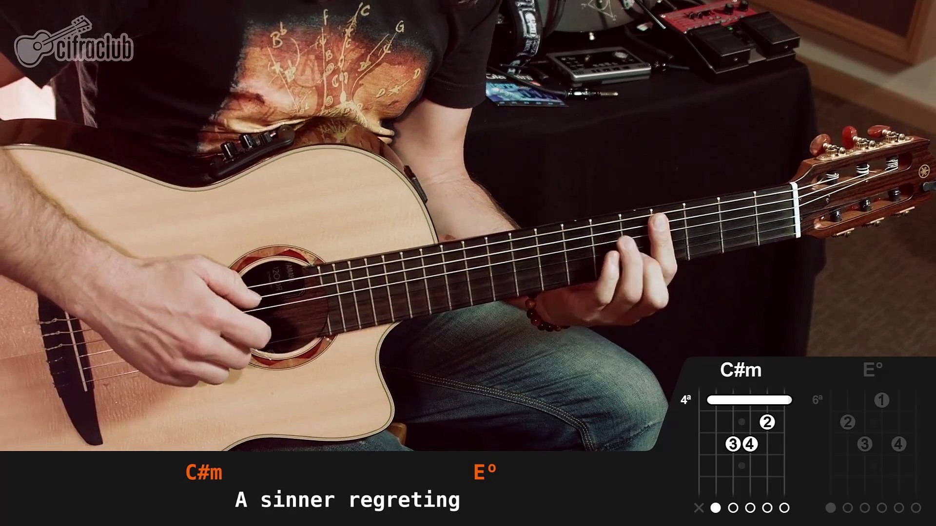Rebirth - Angra (guitar lesson - aula de violão) - video Dailymotion