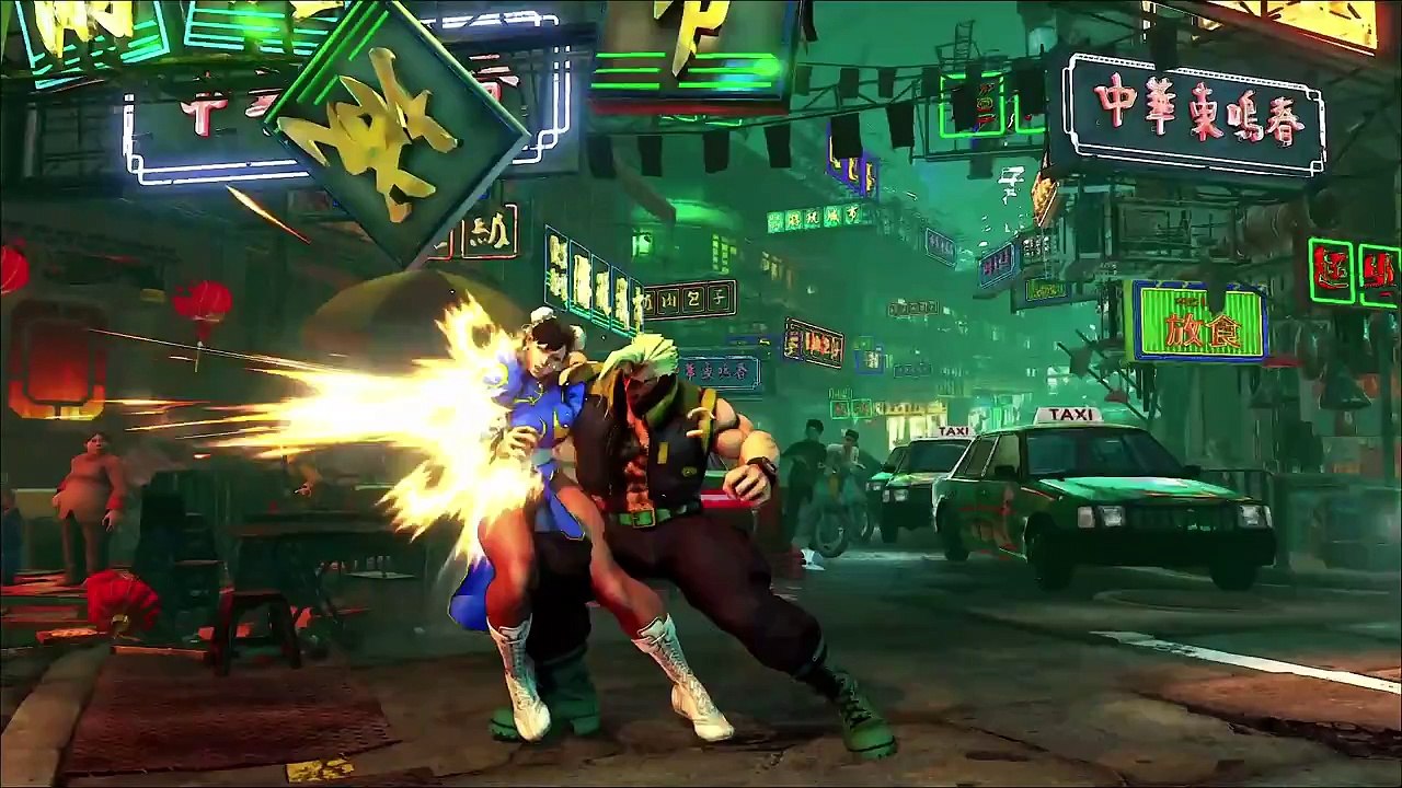 Street Fighter V Nash Gameplay Trailer