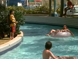 Ceguinho No Parque Aquático