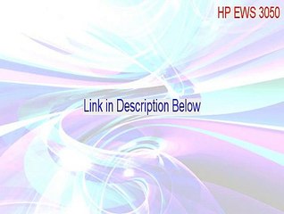 HP EWS 3050 Cracked (Legit Download 2015)