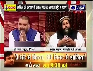 Tahir Ashrafi Blasts India _ Narendra Modi on Indian Channel