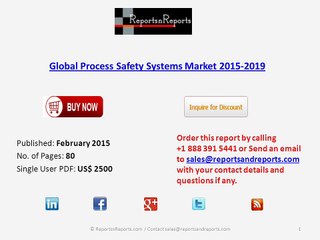 Global Process Safety Systems Market 2015-2019