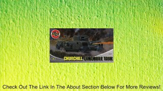 Airfix A02321 1:76 Scale Churchill Crocodile Tank Military Vehicles Classic Kit Series 2 Review