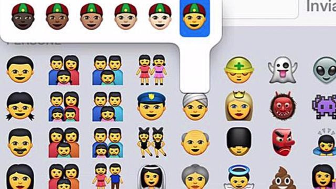 Apple Debuts Diverse Emojis