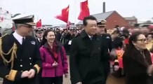 chinese navy 881 Arrives In Portsmouth - 13.01.15‬ - YouTube