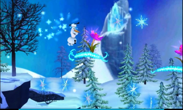 Disney Frozen Olafs Quest Gameplay (Nintendo 3DS) [60 FPS] [1080p] Top Screen