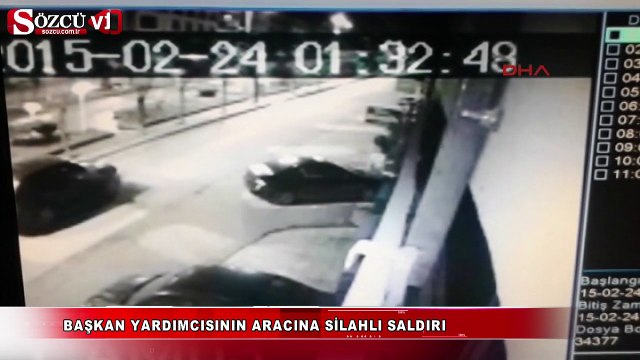 Başkan yardımcısının aracına silahlı saldırı
