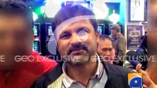 Moin Khan In Casion Pictures and recalled from World Cup